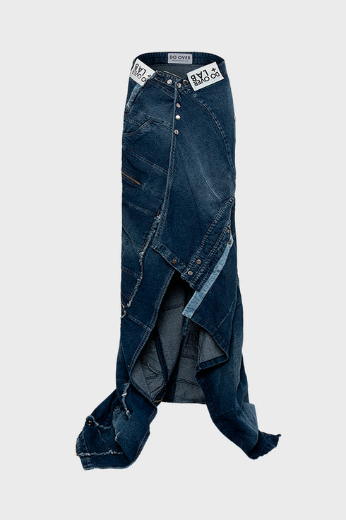 Blue Blocks Dress (B-Side) / Mosaiq Label
